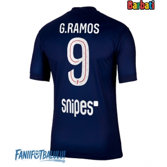 Paris Saint-Germain Goncalo Ramos #9 Tricou Fotbal Replică 2025-26 Barbati Acasa